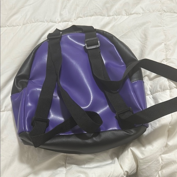 Wakanda Forever Black and Purple Backpack - Picture 2 of 4